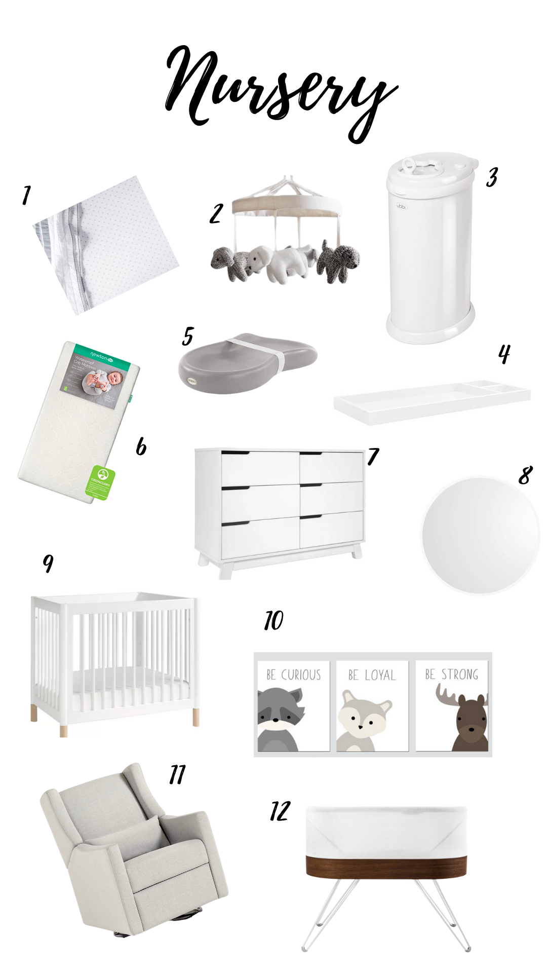 Must have online for nursery